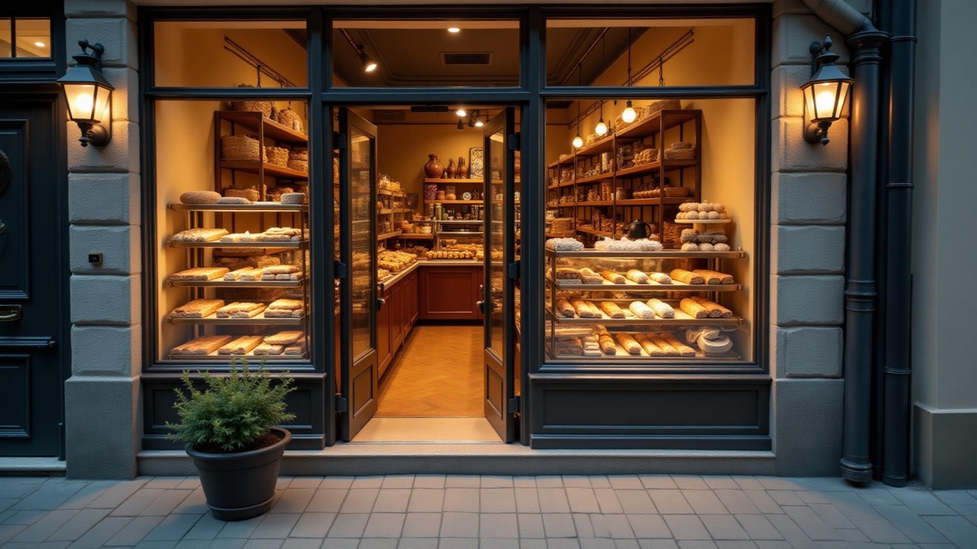 Bakery storefront